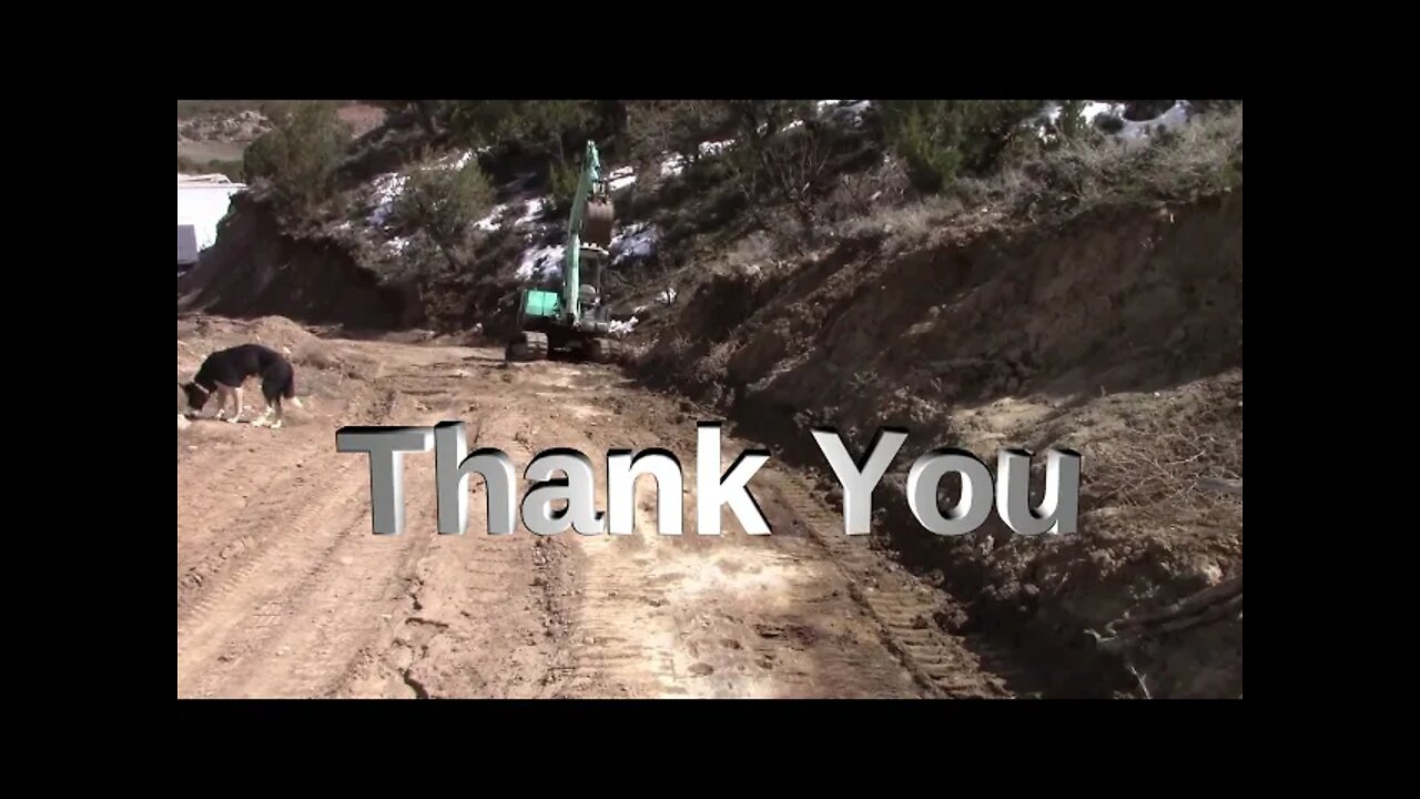 Yanmar YB451 Excavator Repairing The Switchback Trail