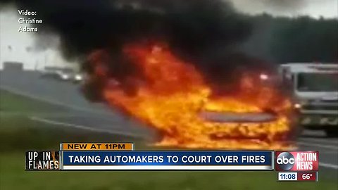 Dozens of drivers take Kia & Hyundai to court over spontaneous vehicle fires