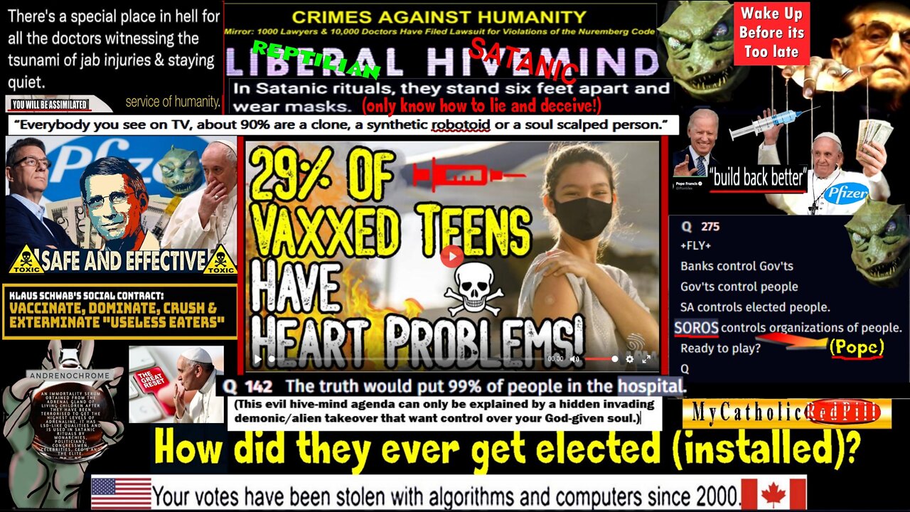 BREAKING: 29% Of VAXXED TEENS HAVE HEART PROBLEMS! - New Studies Expose The FRAUDULENT Vaccines!