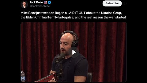 Mike Benz just went on Rogan a LAID IT OUT about the Ukraine Coup