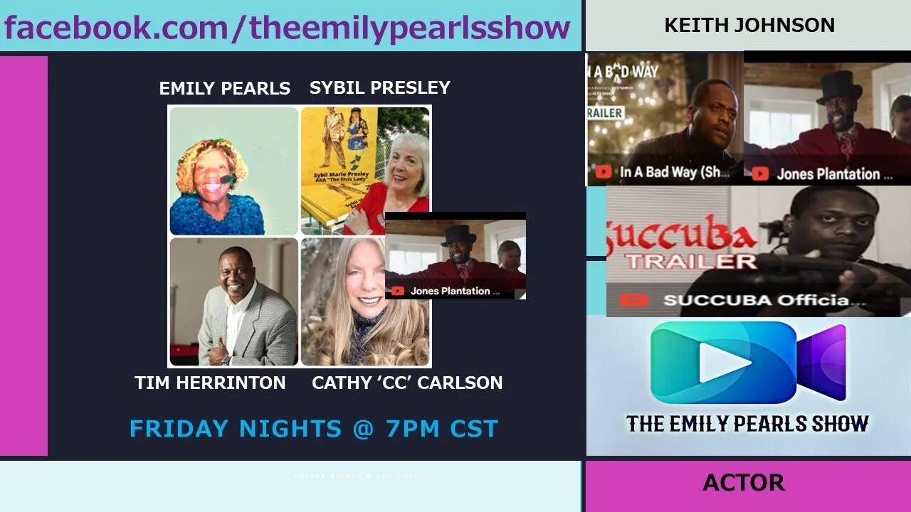 THE EMILY PEARLS 'LIVE' TELEVISION SHOW