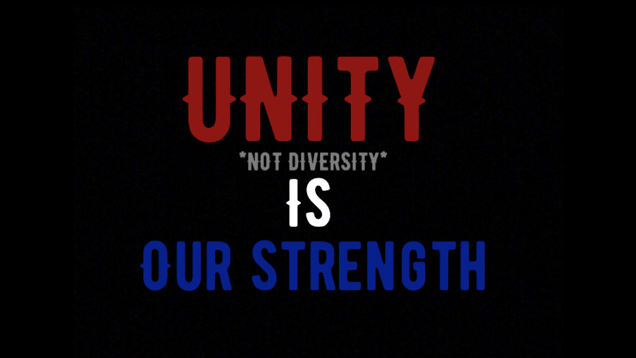 Unity Is Our Strength