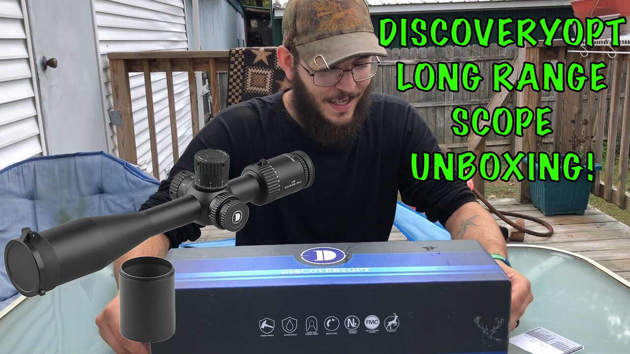 DISCOVERYOPT ‎LHD 6-24/8-32X50 Scope Initial Impressions/Unboxing