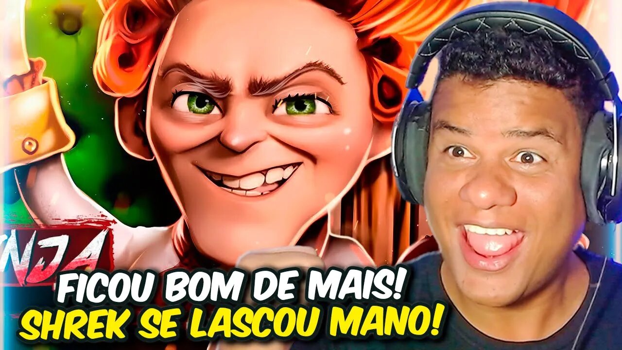 REAGINDO a TRAPACEIRO | Rumpelstiltskin (Shrek para Sempre) | Ninja | React Anime Pro