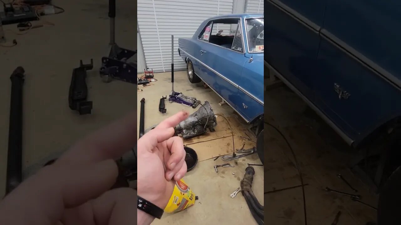 Do you think the Nova will actually run this week? #carguy #Chevy #nova #chevyii #musclecars
