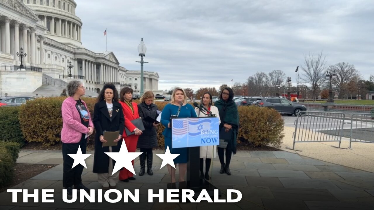 Bipartisan Women’s Caucus Hold a Press Conference on Gaza Hostages