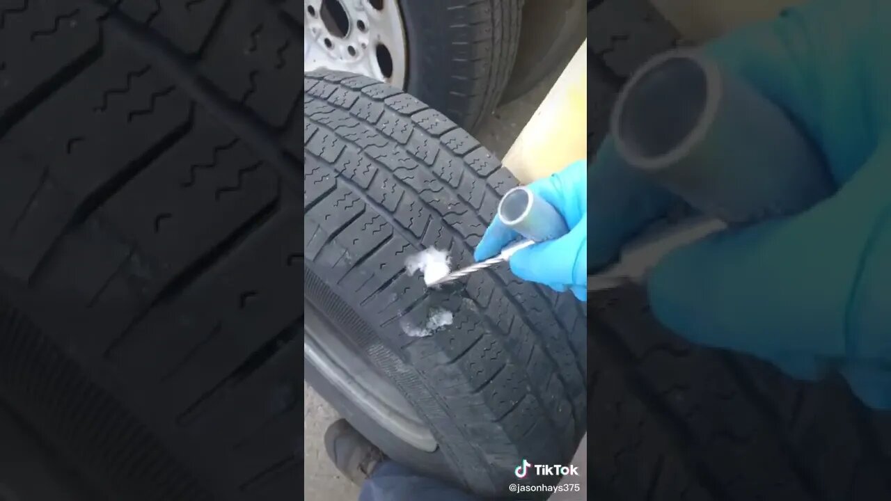 plug a tire