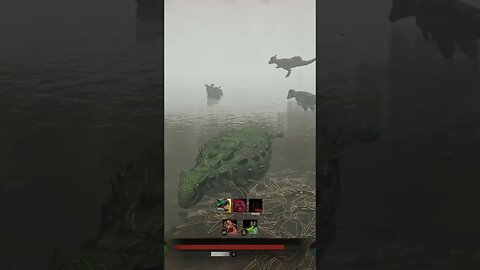 He thinks he’s safe in the water #pathoftitans