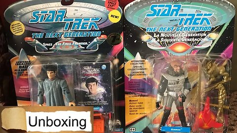 Star Trek The Next Generation Figure Unboxing