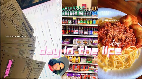 A FEW DAYS IN MY LIFE : small business owner, packaging, shopping + more
