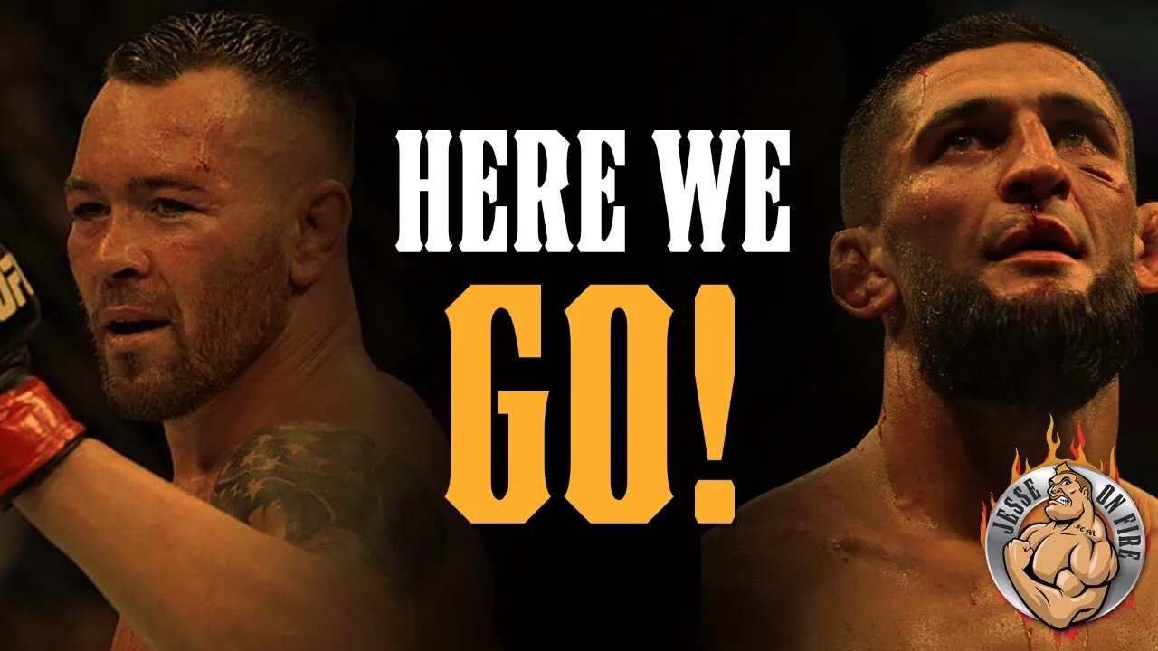 Colby vs Khamzat is a GO - Kamaru vs Leon Co-Main Event