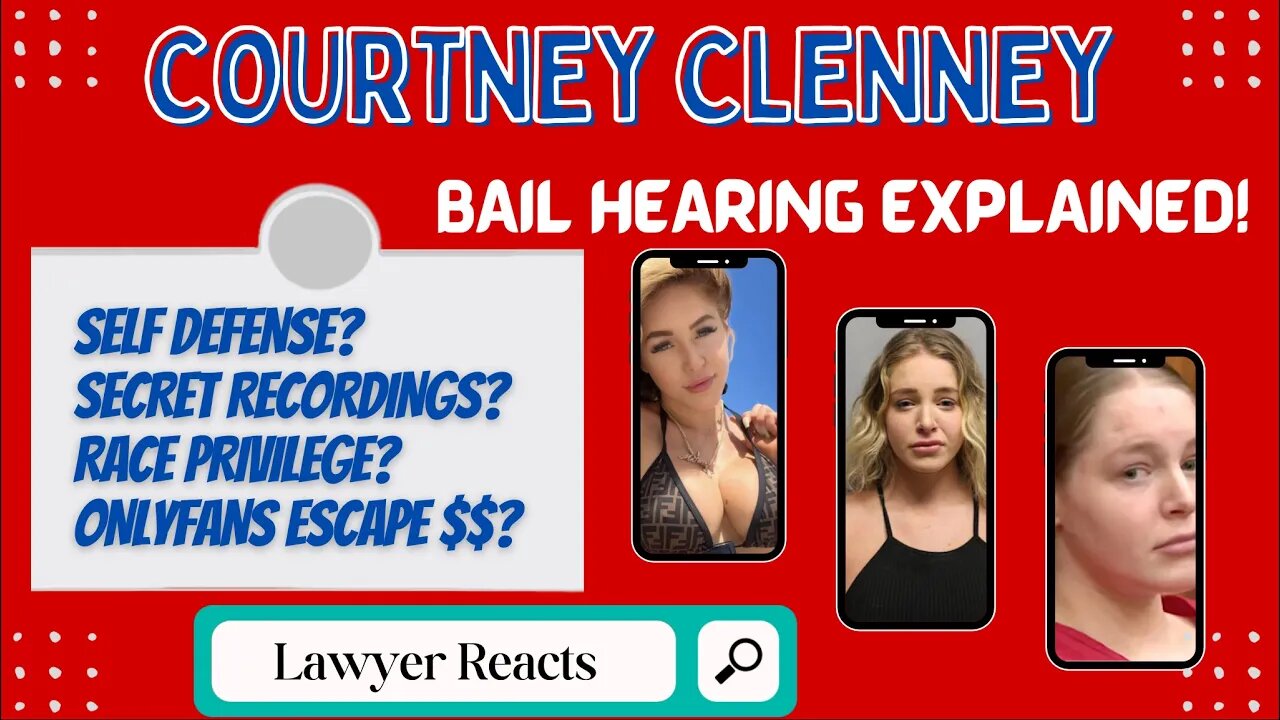 Courtney Clenney Wants Out of Jail! Lawyer Reacts.
