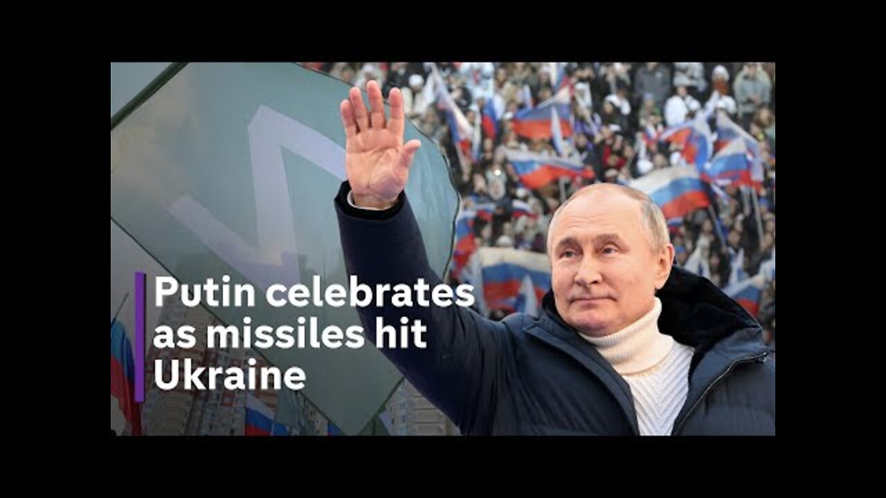 Ukraine Russia conflict: Putin vows his aims will be achieved at war rally
