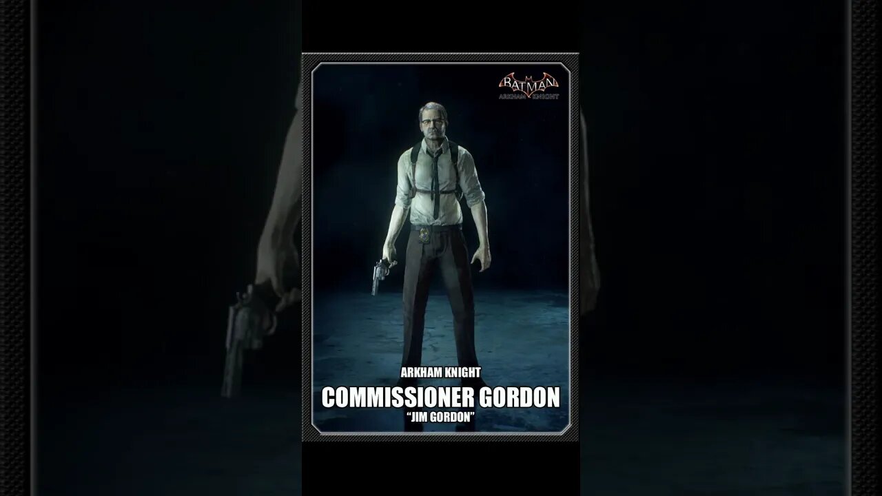 Arkham Knight Character Cards