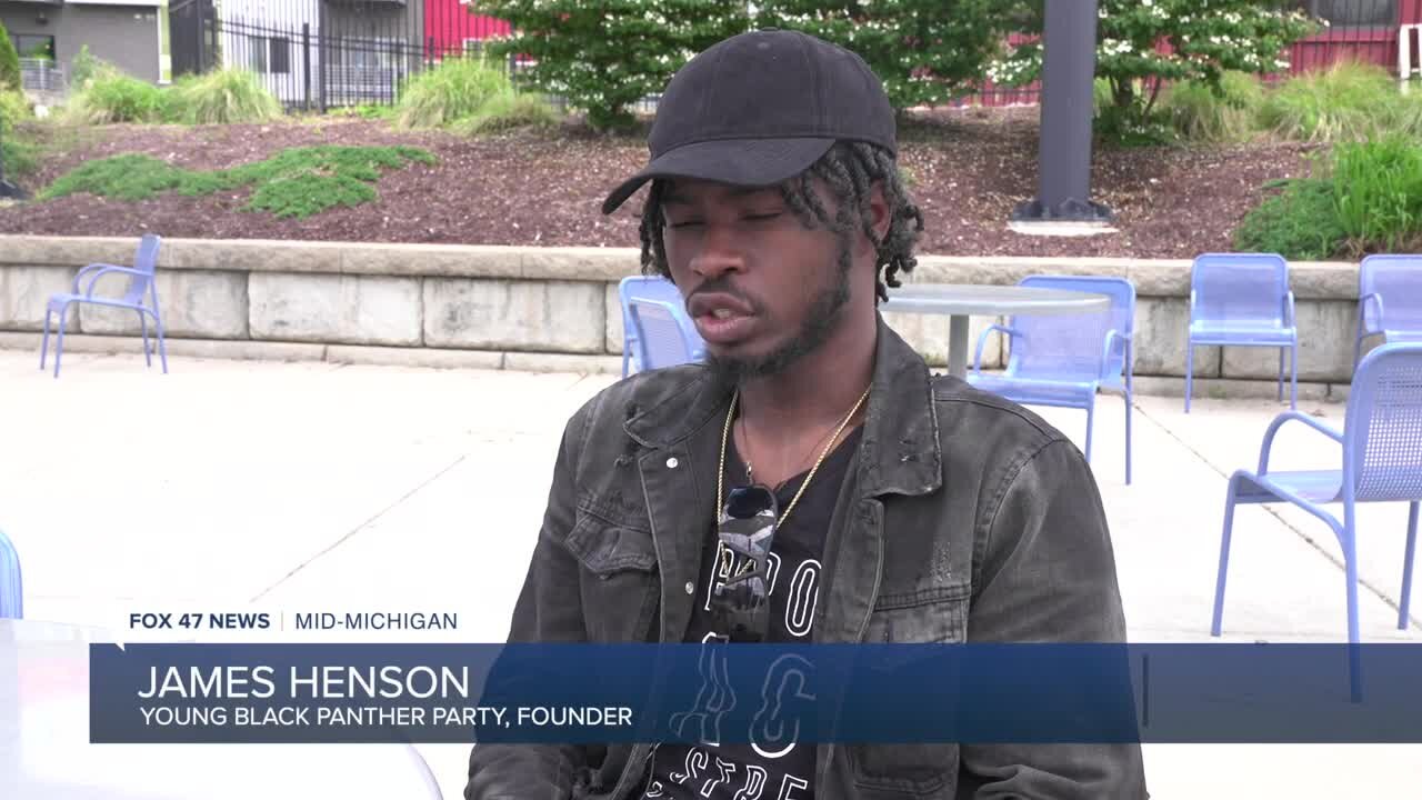 Young Black Panther, James Henson