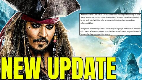 Pirates Of The Caribbean 6 Just Got A NEW & Confusing Update