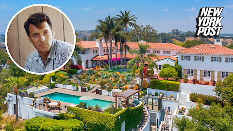 Rock Hudson estate listed for the first time in decades for $55.5M