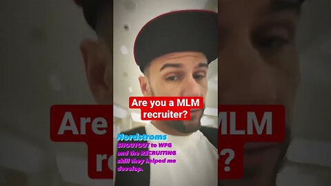 Are you a MLM recruiter? #WFG #primerica #php #amway
