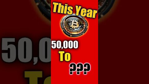 Bitcoin Price $50,000 To ??? By End Of Year! #bitcoin #bitcoinspotetf #bitcoinprice
