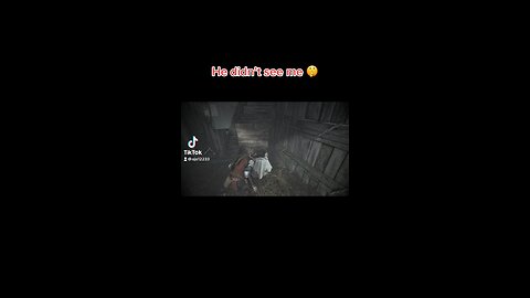 He didn’t see me 🤫