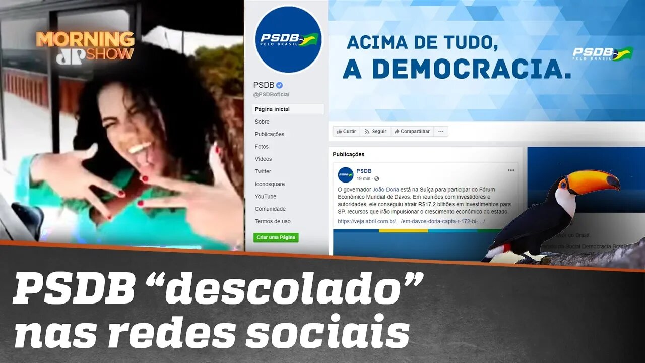 Tucanos colocam as asas de fora nas redes sociais. Mico ou admirável mundo novo?