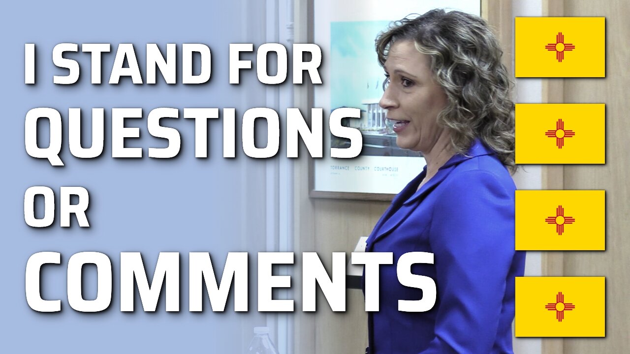 I Stand For Questions Or Comments