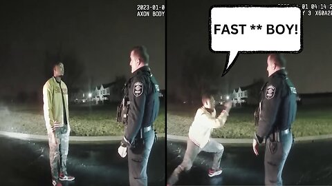 Guy Fails At Evading Police. Then Turns Into an A** Hole