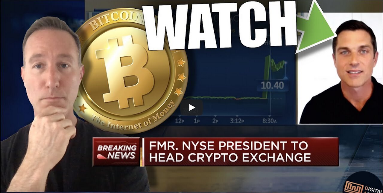 NYSE PRESIDENT JUST SAID THIS ABOUT CRYPTO…PAY ATTENTION!