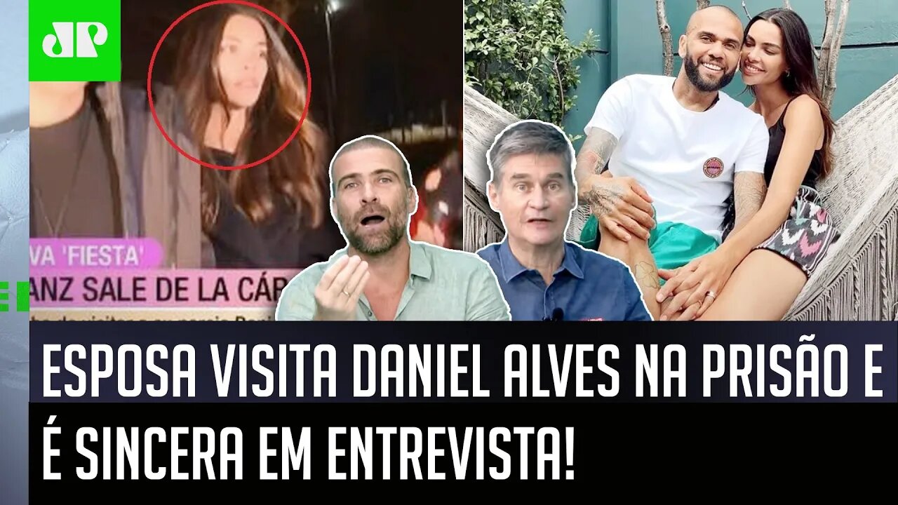 "Gente, a ESPOSA VISITOU o Daniel Alves na PRISÃO e FALOU que..." ÚLTIMAS INFORMAÇÕES sobre o caso!