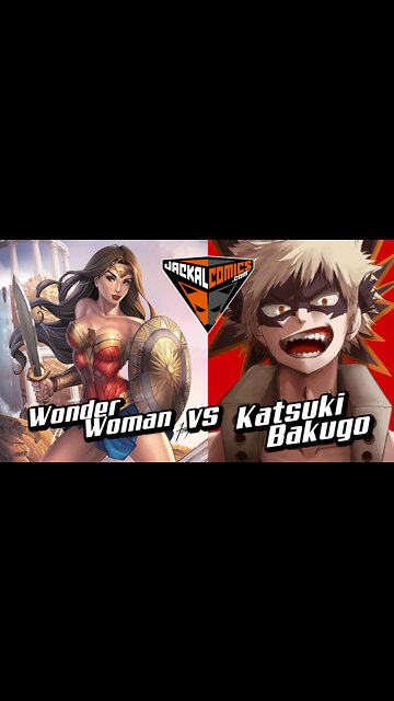 WONDER WOMAN Vs. KATSUKI BAKUGO - Comic Book Battles: Who Would Win In A Fight?