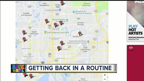 Top 10 dangerous walking routes to school in Hillsborough County