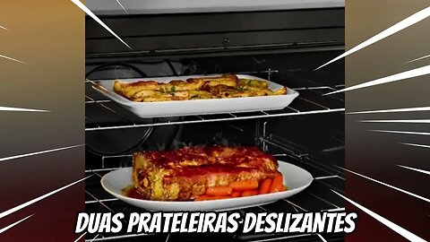 Eleva sua cozinha a outro nível: o Fogão Consul 5 bocas com mesa de vidro é a escolha certa