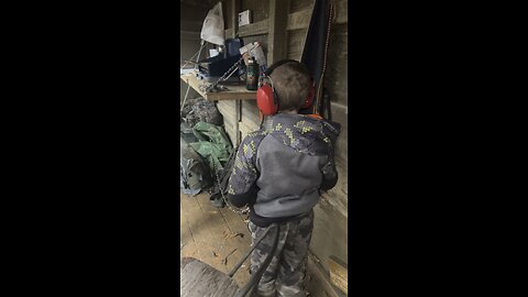 Cooking Lessons in the Duck Blind!