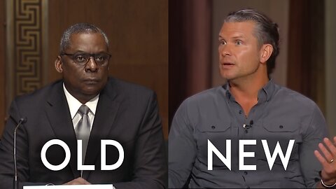 The OLD Defense Secretary VS. The NEW Defense Secretary...