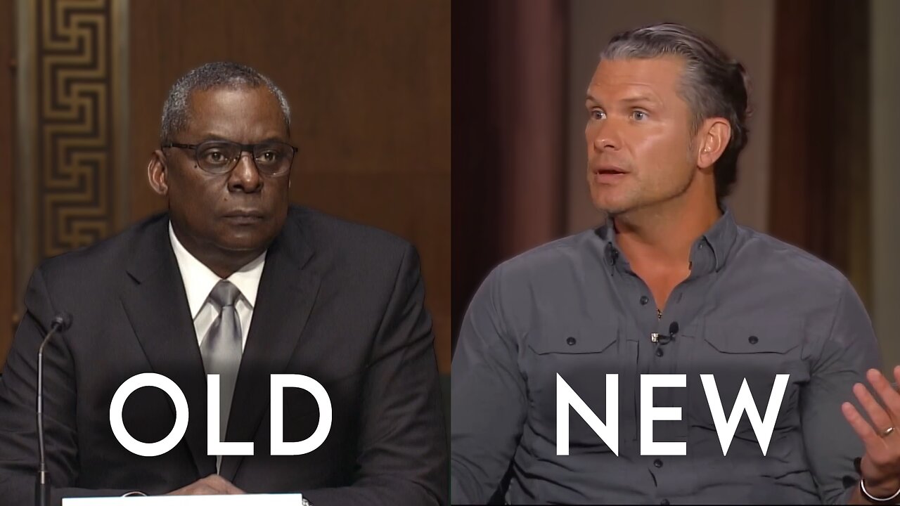The OLD Defense Secretary VS. The NEW Defense Secretary...