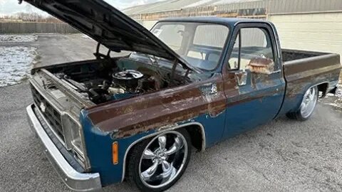 Custom 1979 Chevy C10 454 Lowered