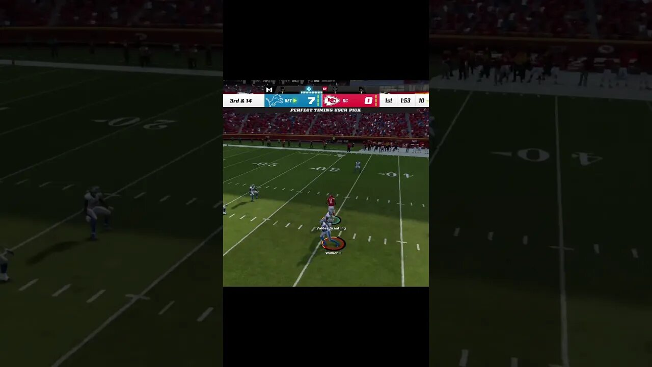 Permanent no-fly zone... Introducing Mr. Pick-Six Before Madden 24 Beta! #Madden23 #Shorts