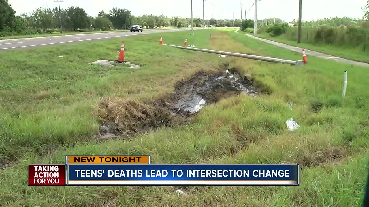FDOT makes changes to dangerous intersection after two teens killed in crash