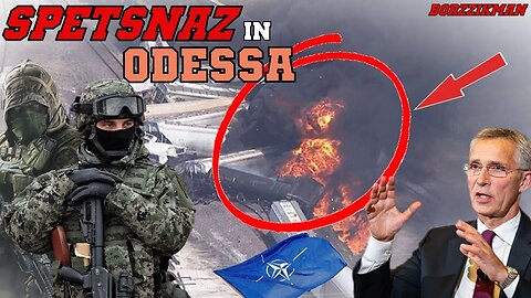 Russian Spetsnaz Derailed A Military Train With NATO Weapons In ODESSA Oblast!