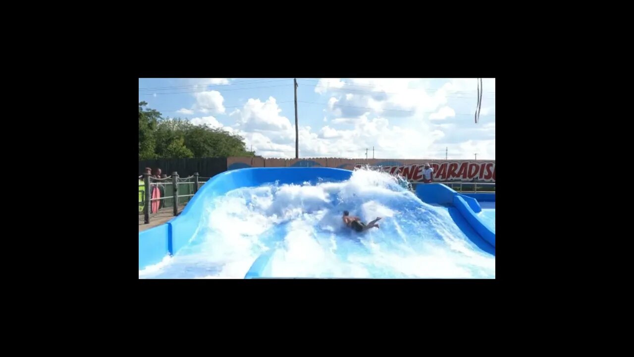 flowrider - Nick - 29 at Soak City, Kings Island (2022) #shorts