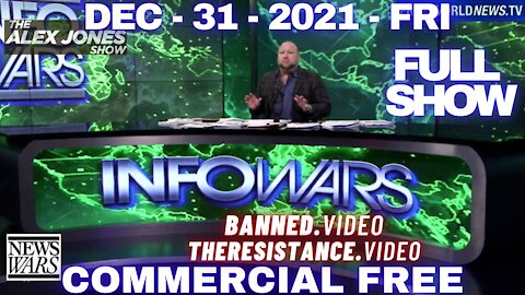 Alex Jones’ Last Broadcast of 2021 – Dr. Peter McCullough Live In Studio & More
