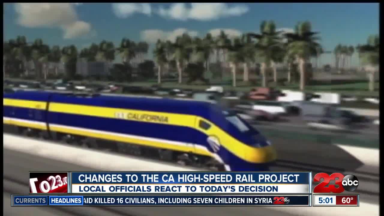 Big cuts to the CA High-Speed Rail Project