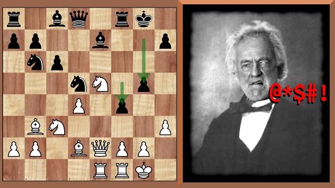 1834 World Chess Championship [Match 3, Game 5] - Doubling down?