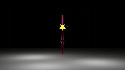 Starfury from Terraria render