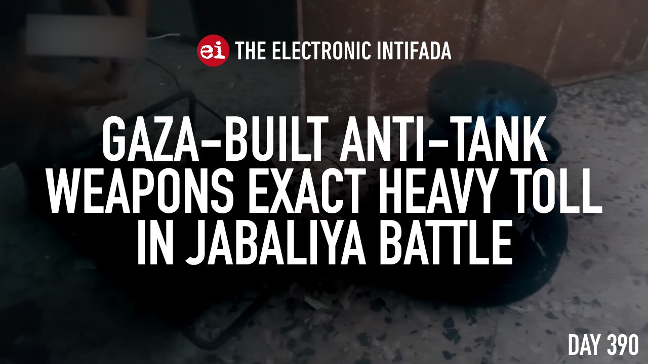 Gaza-built anti-tank weapons exact heavy toll in Jabaliya battle, with Jon Elmer