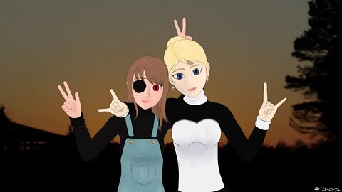 Drawing my friends #4 : Aerona (Speedpaint)