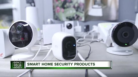 Smart home security products
