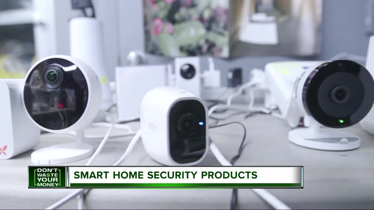 Smart home security products