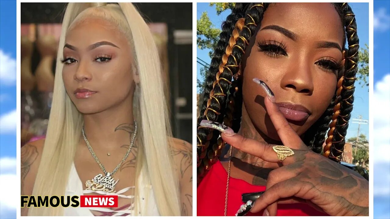 Cuban Doll and Kayla B (King Von Sister) Meet Up For A Fight | Famous News