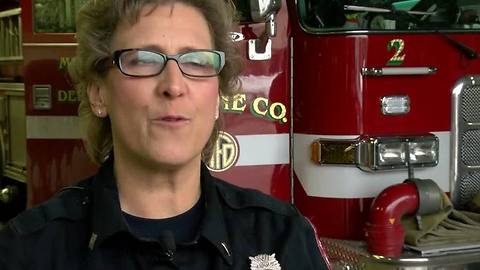 Longest-serving female firefighter retires from Milwaukee Fire Department